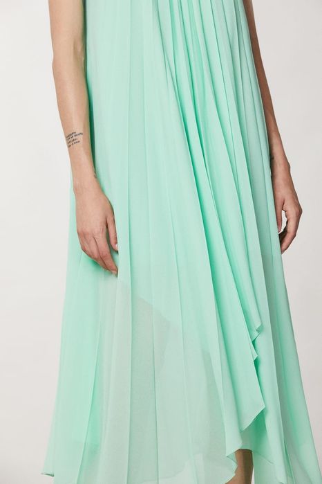 Дълга рокля Patrizia Pepe,цвят мента,размер 42 (S/M) нова!