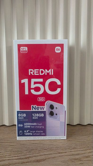 Xiaomi Redmi 15C нов с гаранция 24 месеца