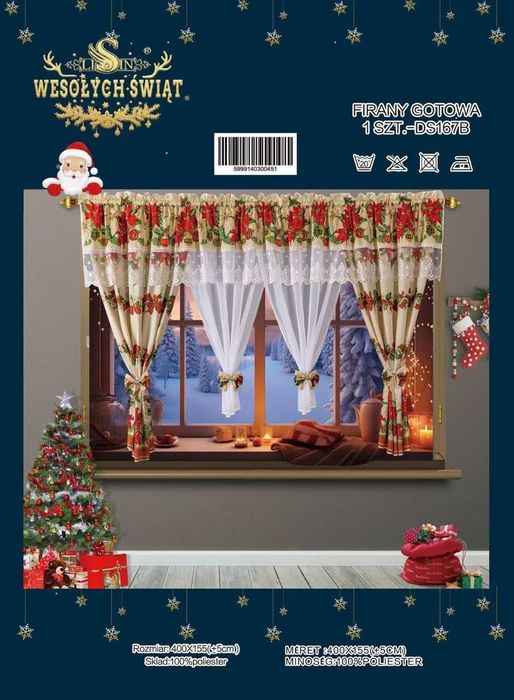 Set perdea + draperie gata cusute