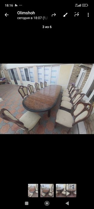 Стол стулья гастевой