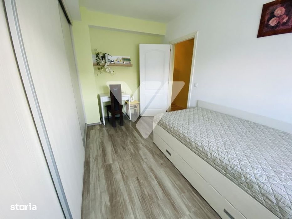 Apartament 4 camere, mobilat, 88 mp utili zona Turnisor Sibiu