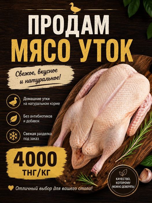 утки муларды домашнее мясо