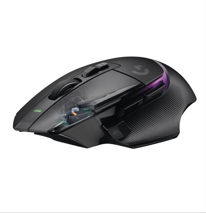 Mouse gaming Logitech Lightspeed G502 X Plus, Wireless, RGB, 25600 dpi, Negru