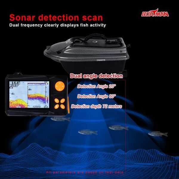 BOATMAN Actor Vulcan GPS Sonar – лодка за захранка с GPS и сонар