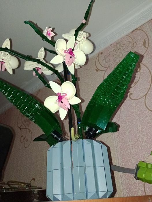 Конструктор цветок в горшке