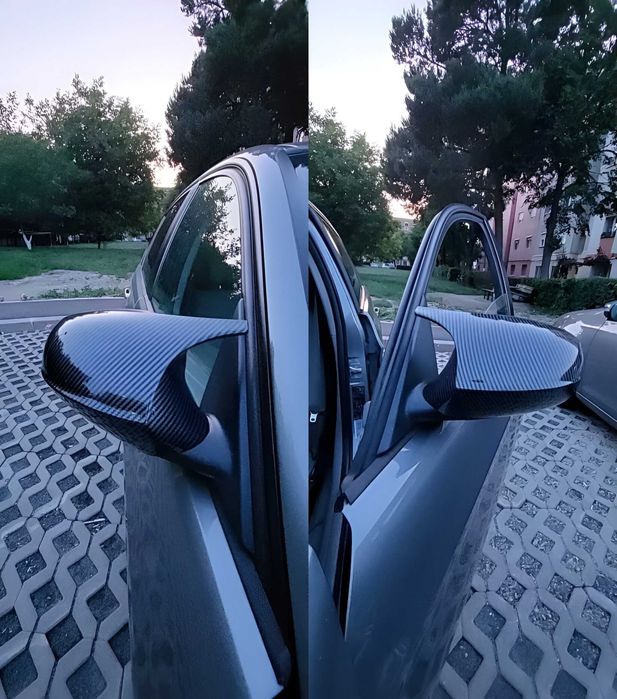 Гаранция! Карбонови Batman Капаци за Огледала BMW E81 E87 E90 E91 E92
