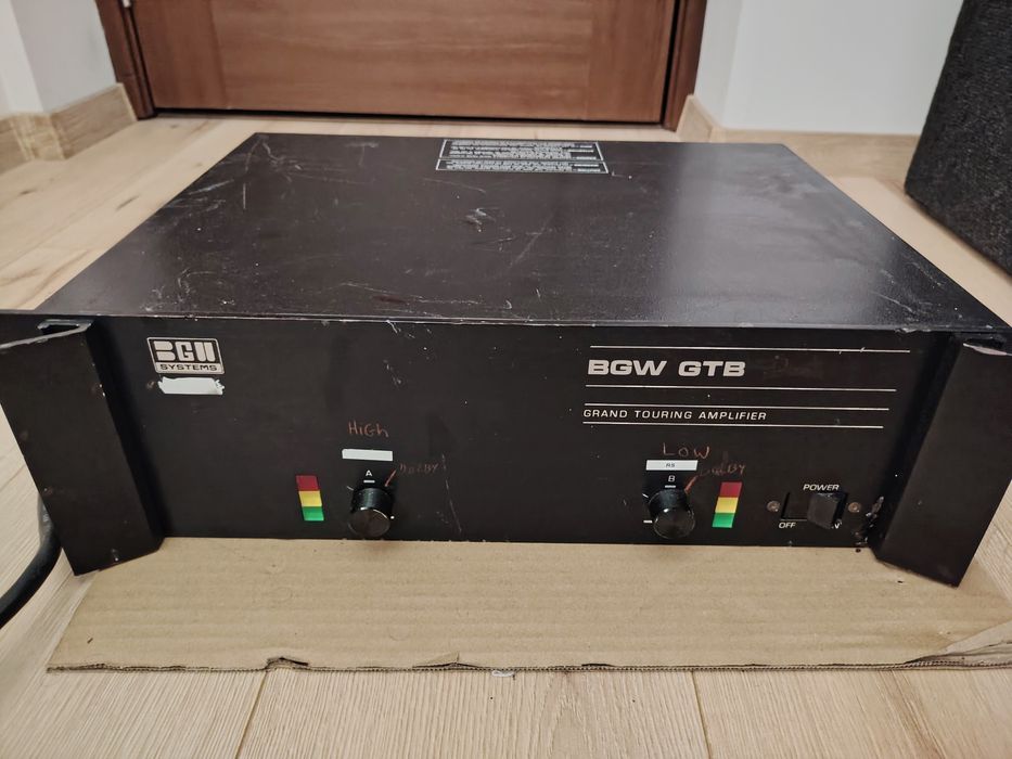 Putere/Amplificator BGW GTB..cu defect