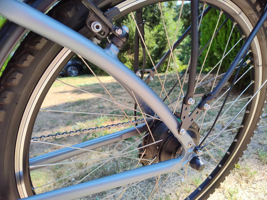 Велосипед Decathlon Riverside 920E hybrid e-bike