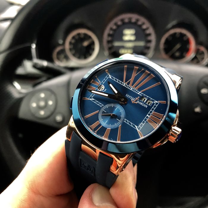 Ulysse Nardin Dual Time  Rubber