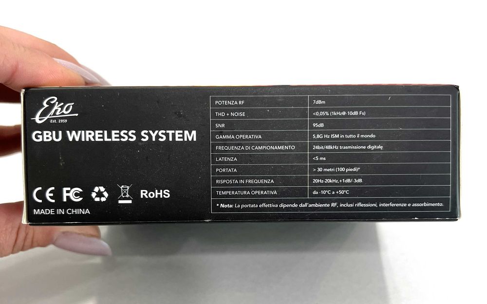 GBU Sistem Wirelles EKo, NOU/Sigilat!