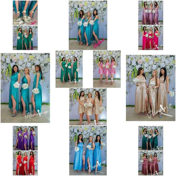 Rochițe pentru domnișoare de onoare
 Comandă pe WhatsApp