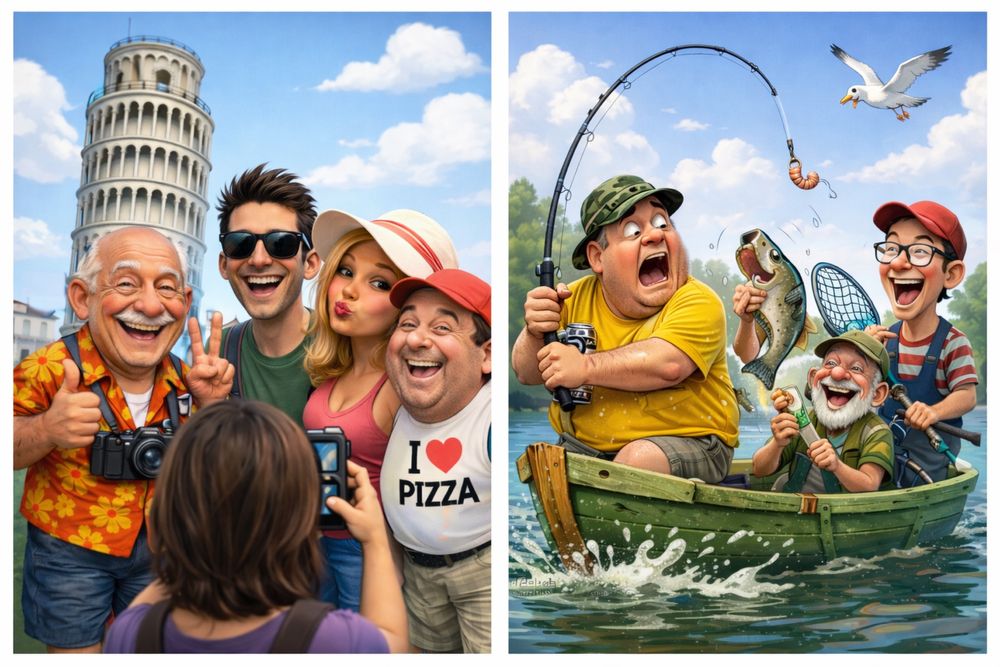 Дигитална карикатура по идея - уникален подарък