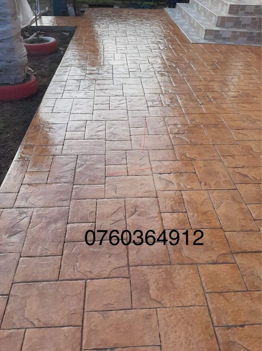 Beton amprentat timisoara