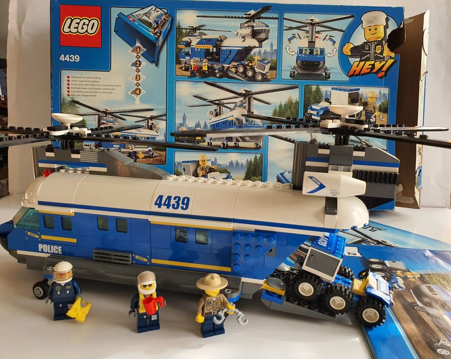 Конструктор LEGO CITY Полицейски хеликоптер