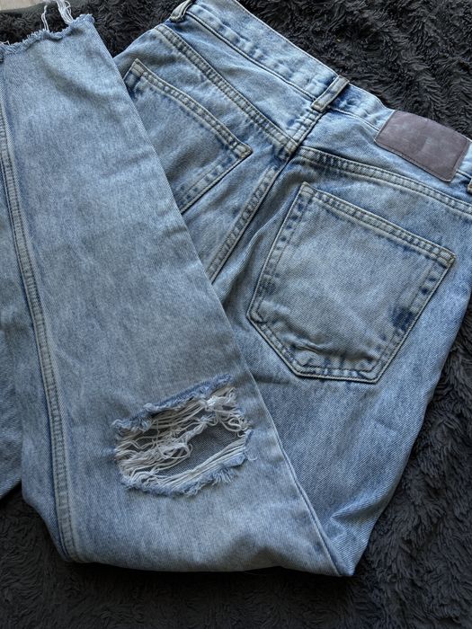 Blugi Pull&Bear, mărimea 34, denim, model casual