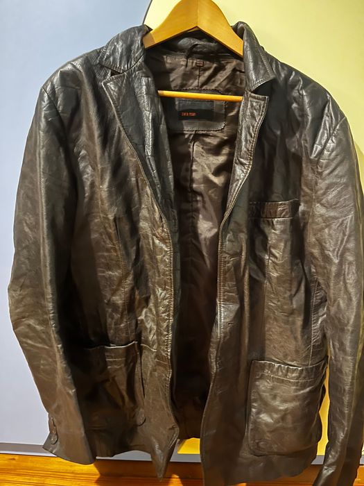 Кожено чопърско дизайн яке