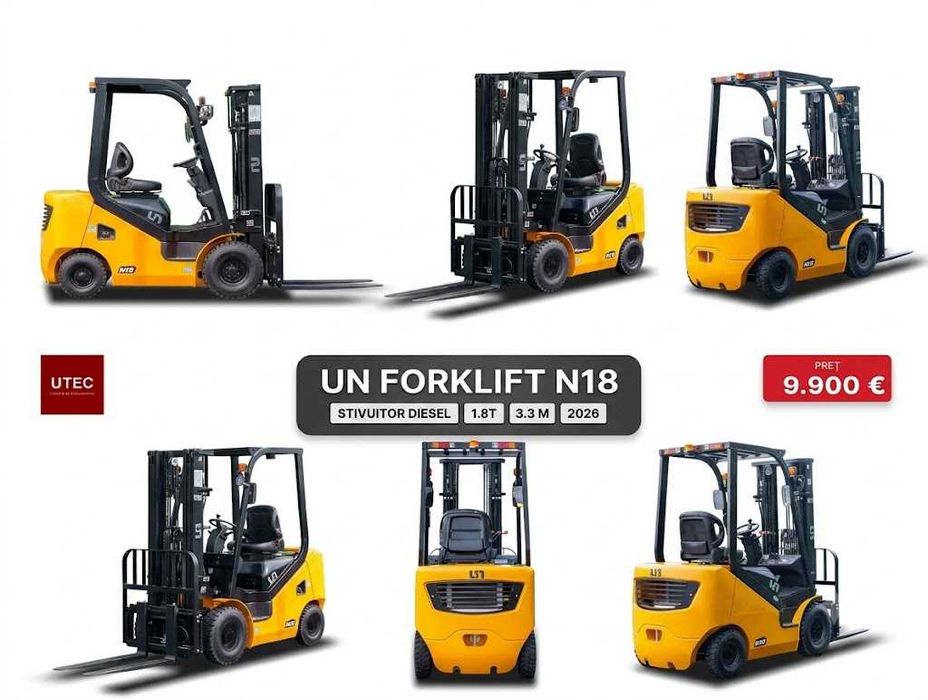 Stivuitoare Chinezesti PREMIUM | Garantie Utec si Rate | IMPORT DIRECT