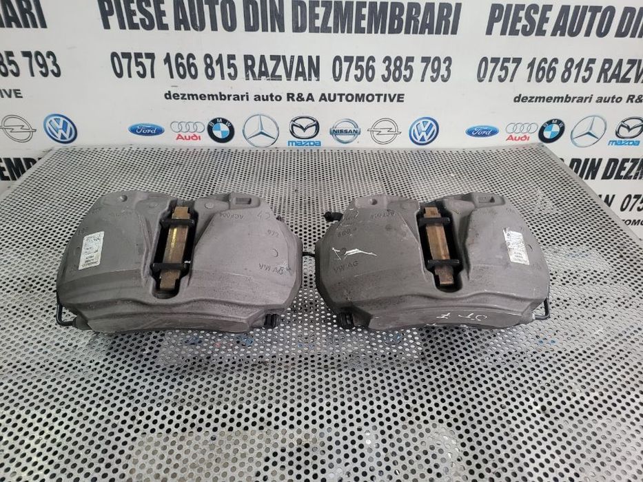 Etrieri Etrier Fata 4 Pistonase Audi A6 S6 A7 S7 4K C8 Allroad 3.0 Tdi Quattro Dupa 2018 Aproape Noi
