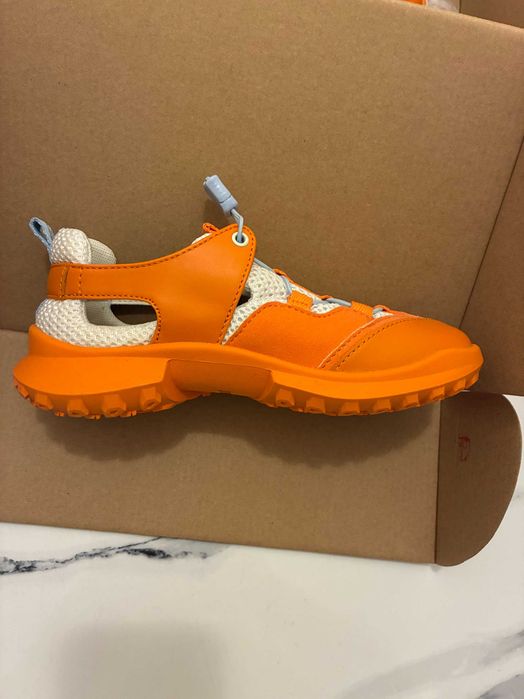 Camper Kids CRCLR Servolux Starbrush Taca White & Orange Sneaker