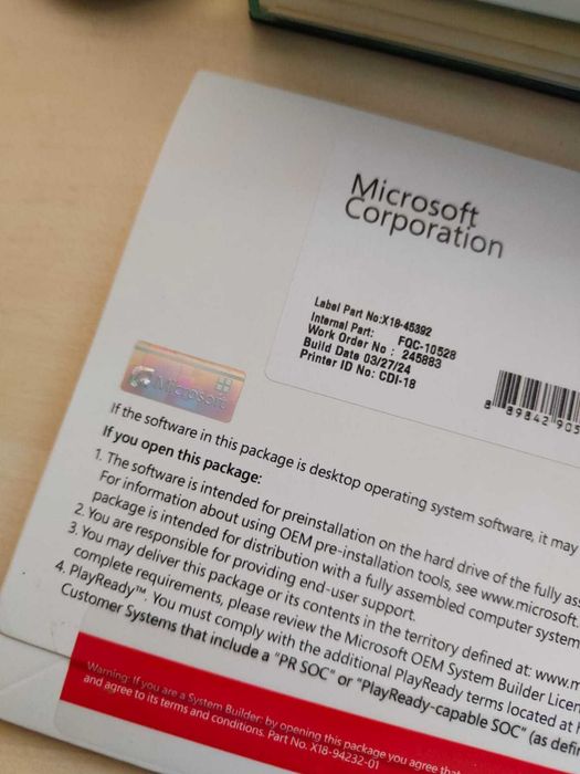 Licenta originala Microsoft Windows 11 Pro DSP OEI DVD (Oferta BF)