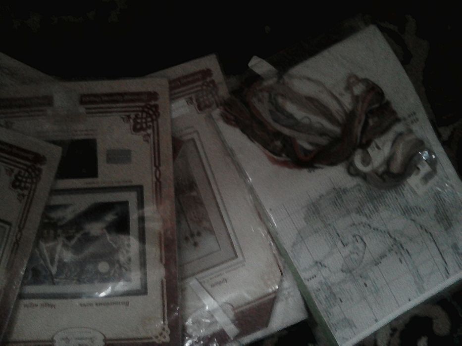 Продам схемы для вышивания б/ у