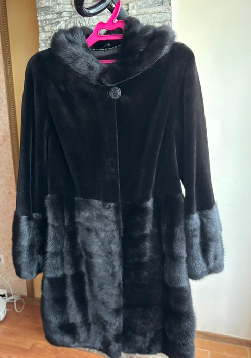 Элегантная норковая шуба