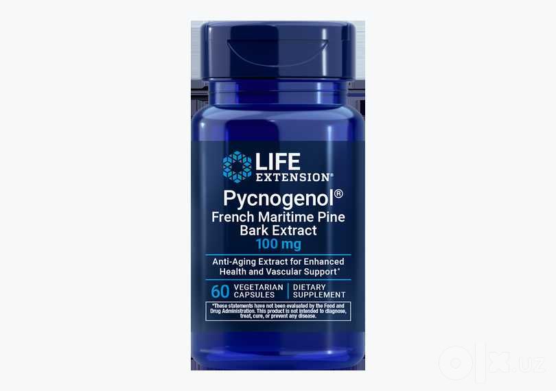 Пикногенол Life Extension 100 мг, 60 капсул