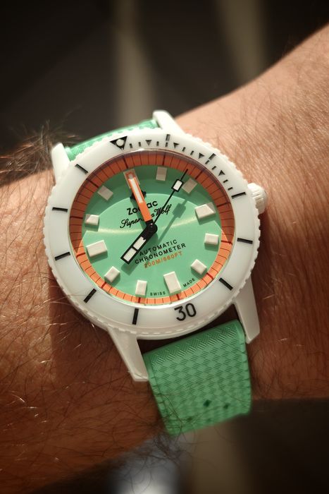 Zodiac Super Sea Wolf - Ceramic 40mm COSC