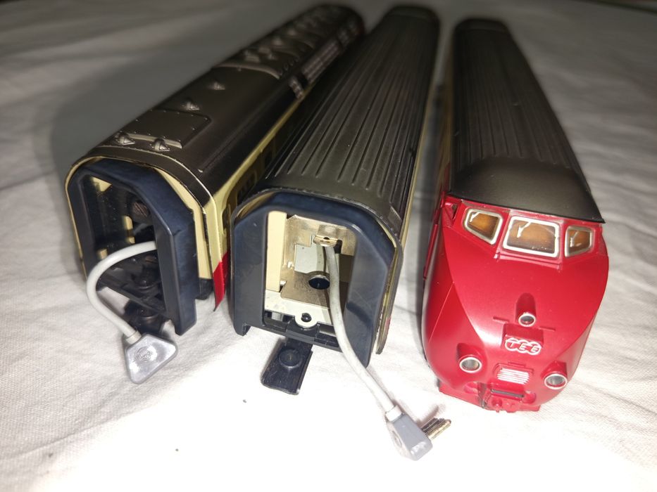 Set automotor HO TEE Marklin Hamo DC trenulețe diorame