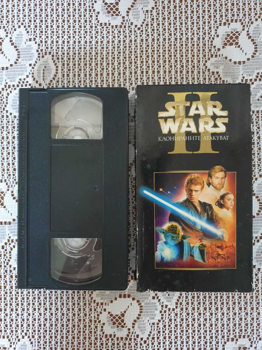Star Wars I, II част - Видео касети, Ретро колекция.