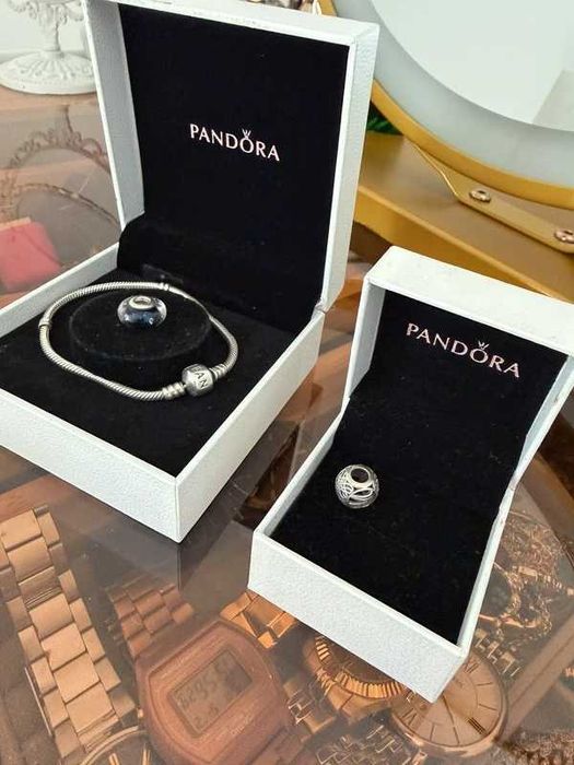 Bratara PANDORA + charm