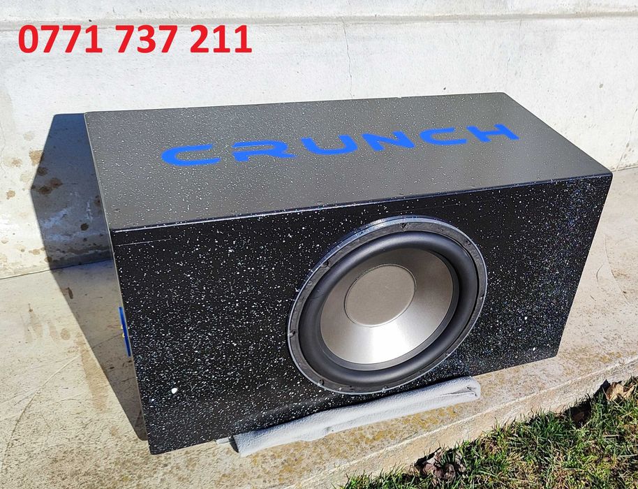 Subwoofer auto crunch