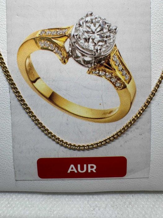 Lant din aur 18k (68147.1/ 10 Pacurari 1) Garantie 2 ani!