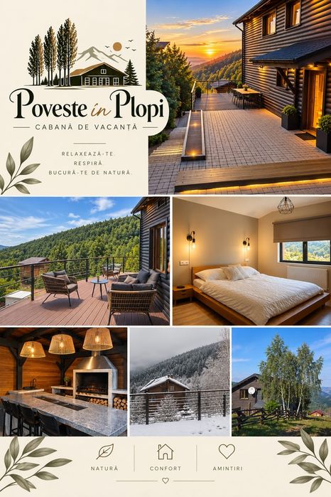 Cabana de închiriat în satul Plopi, lângă Valea Ierii