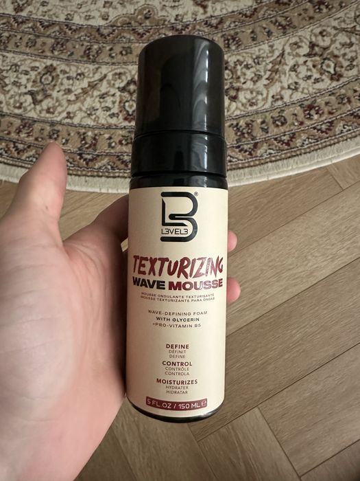 мусс для волос текстура