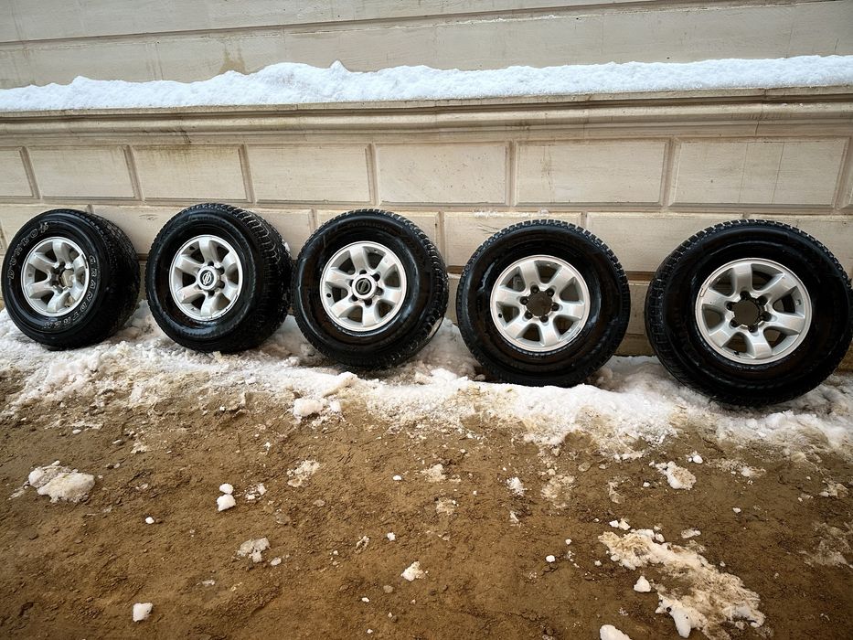 Шины с дисками 275/70 R16