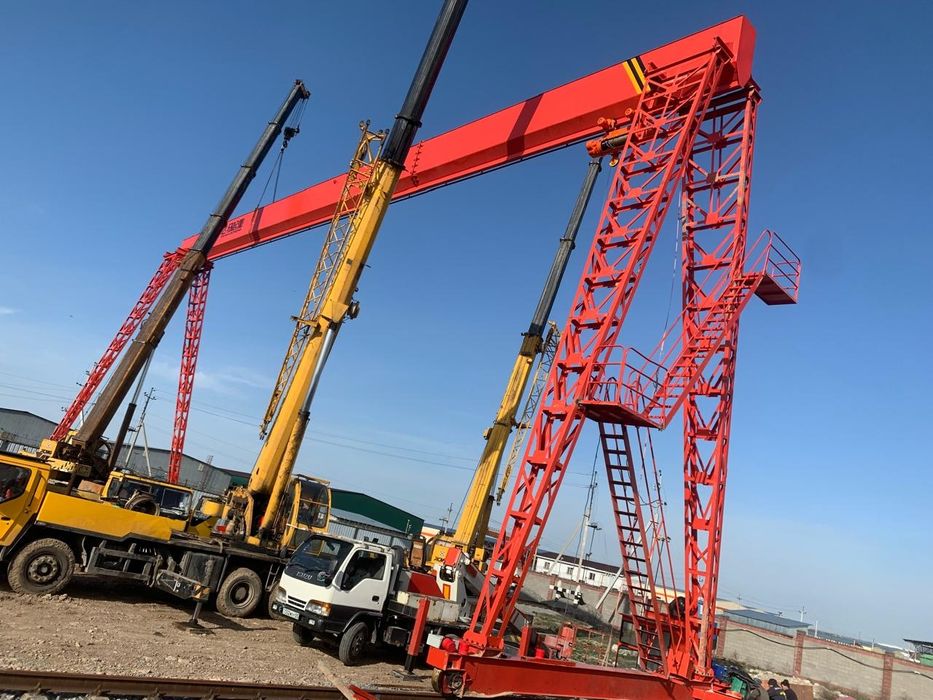 Кран-балка, тельфер, козловой кран