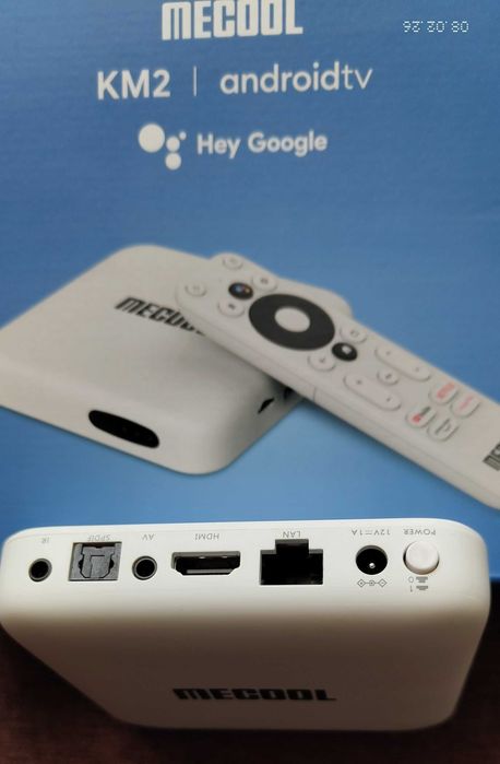 IP Tv Box Mecool KM2, Тв Бокс нов, с инсталирани Тв програми