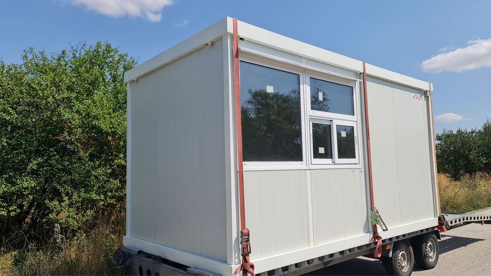 Складов контейнер Павилион за живеене Фургон Наличности