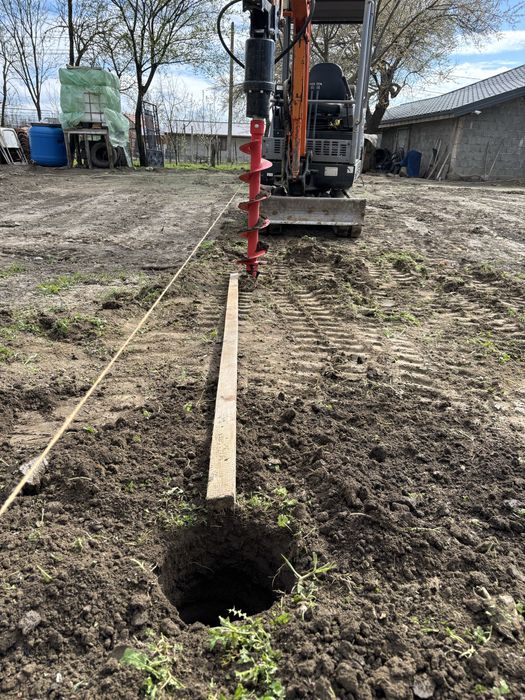 Lucrari miniexcavator 1,6 tone