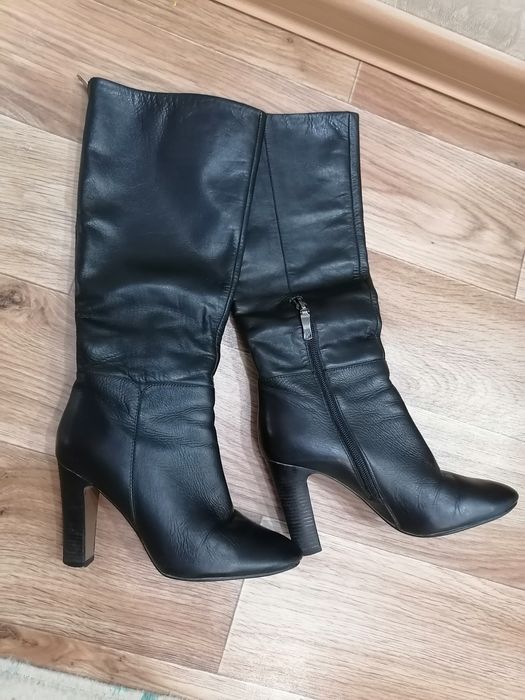 35размер кожаные ботинки осень