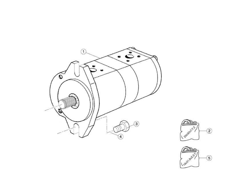 pompa hidraulica tractor Claas Renault celtis