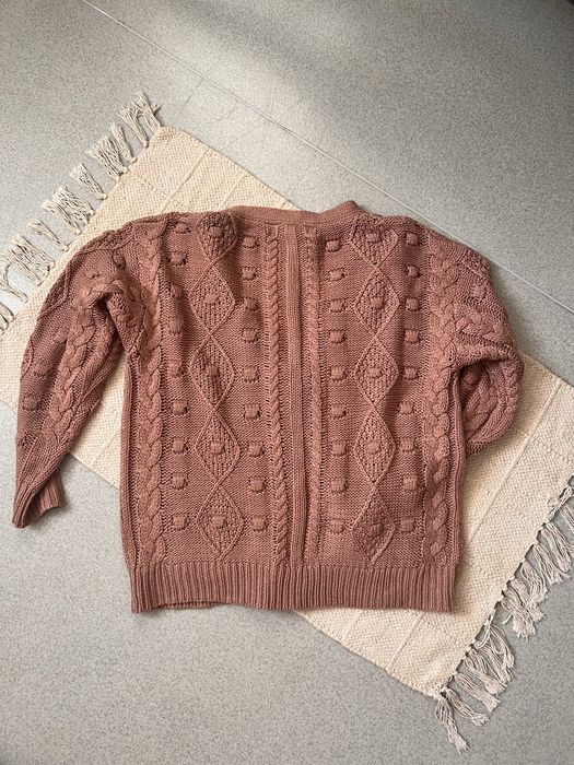 Cardigan damă culoare roz inchis