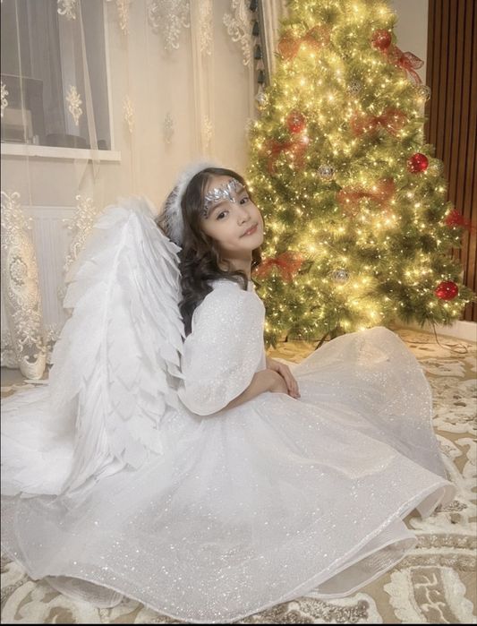 Детское платье с крыльями на прокат