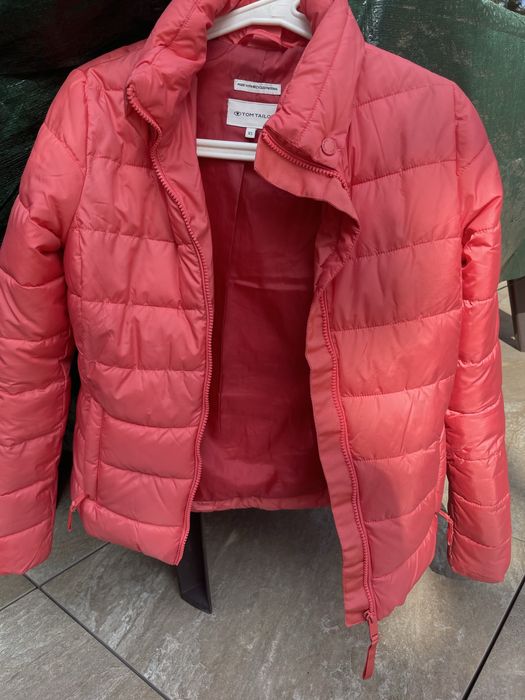 Дамско яке Tom Tailor, XS, цвят корал