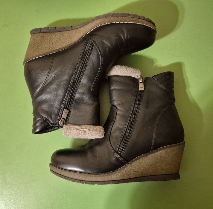 Зимние ботильоны ботинки