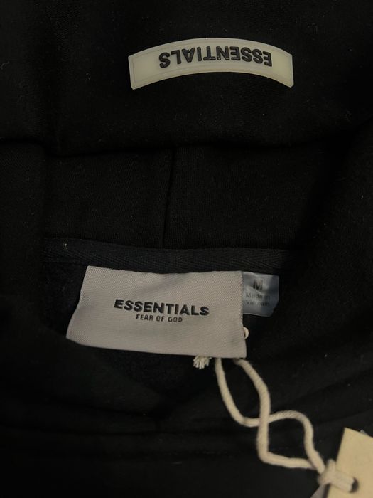 Essentials черно худи