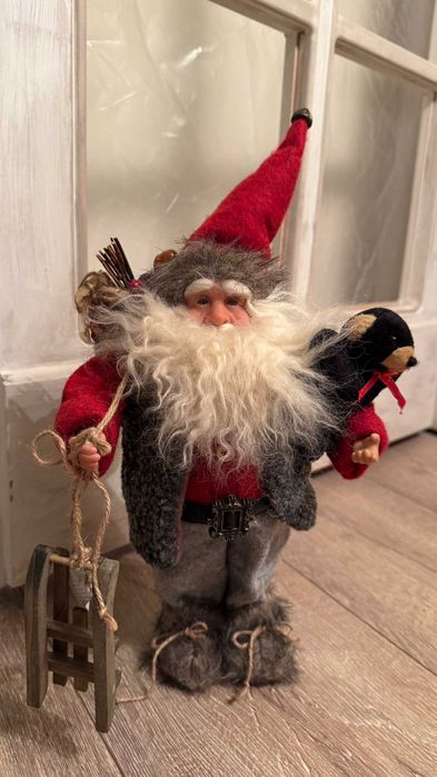 Винтидж Дядо Коледа с мигли:) Норвегия.