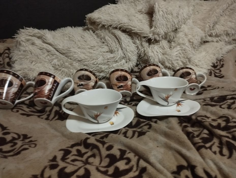 Стаканы с людцами