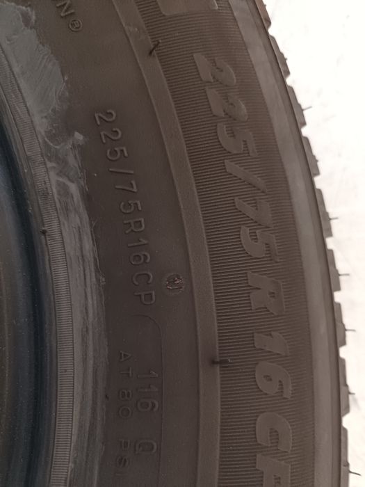Anvelope vara 225 75 16c Michelin 2019 7mm